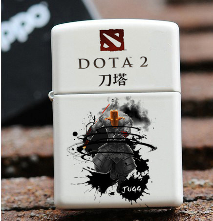 Dota刀塔打火机煤油yyf打火机生日礼物手办影魔实物DOTA2周边-图3