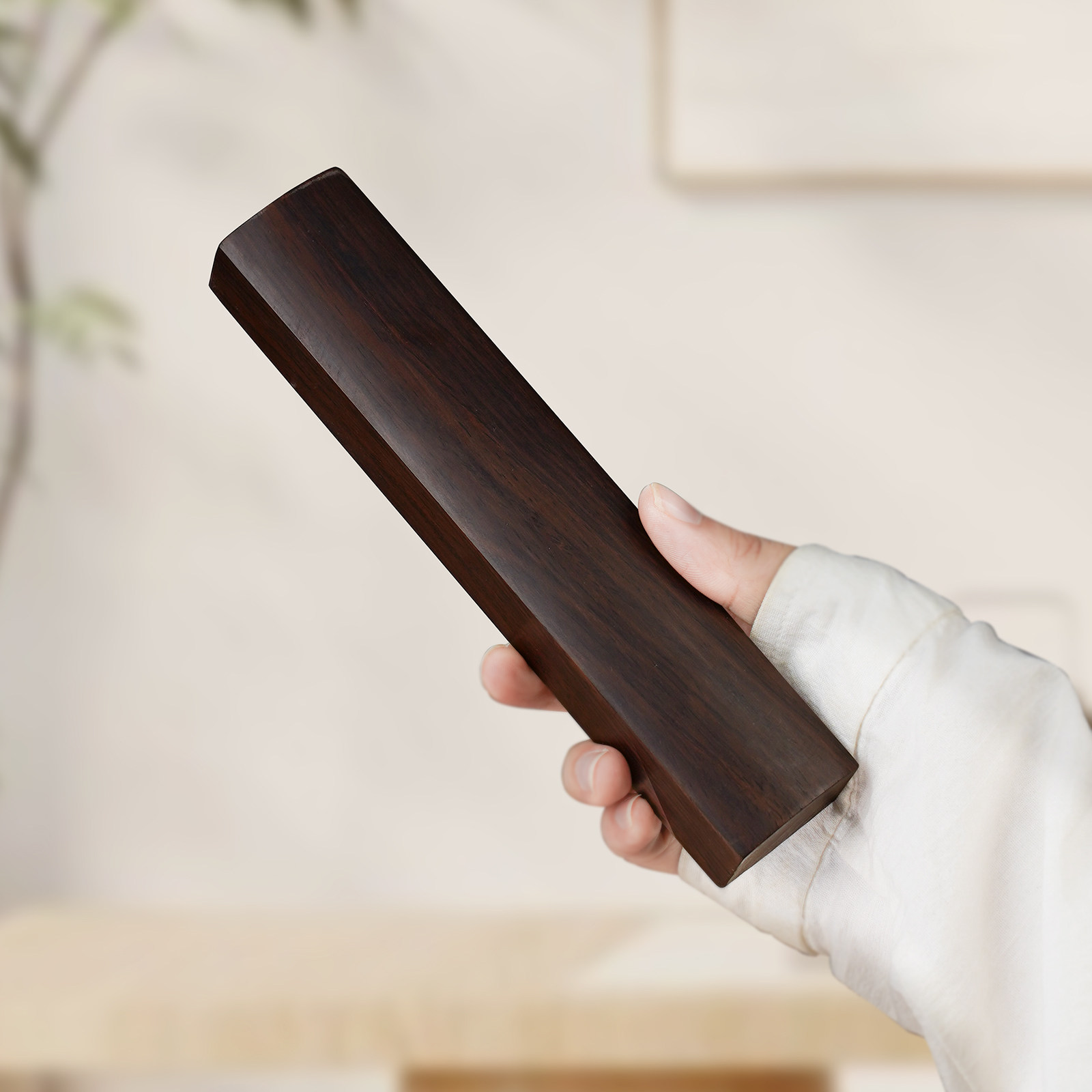 镇纸实木镇尺书法小学生专用毛笔压纸石压书神器文房四宝笔镇纸尺,淘宝优惠券,粉丝福利购,淘宝优惠卷