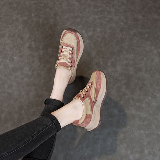 Kuyao Li First Layer Damenschuhe aus Rindsleder, große Größe 41 bis 43