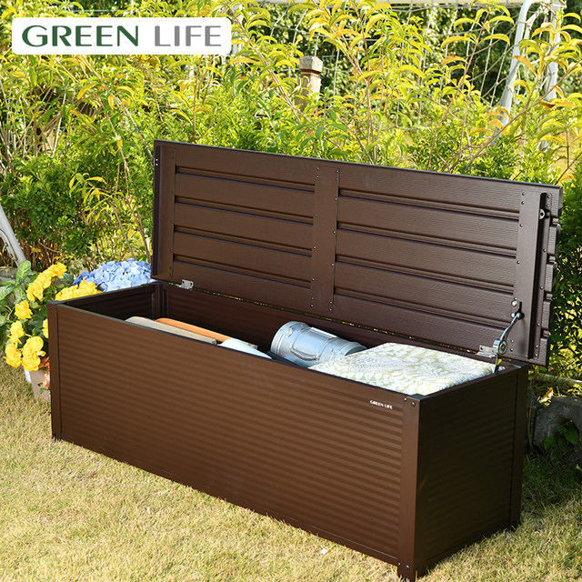 Haishan outdoor aluminum alloy storage cabinet garden storage cabinet