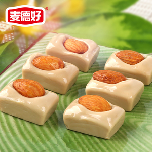 麦德好 果仁奶脆巴旦木糖果1000g 