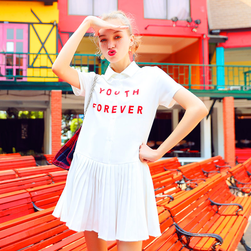 库恩玛维旗舰店KUHNMARVIN/连衣裙清仓  小个子裙子女夏2