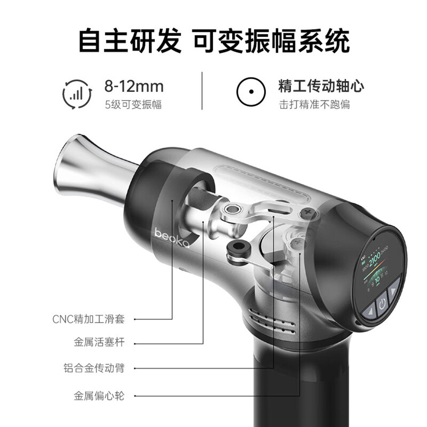beoka倍益康钛Ti Pro专业级筋膜枪HL2 pro高频深层按摩器钛合金头,淘宝优惠券,粉丝福利购,淘宝优惠卷