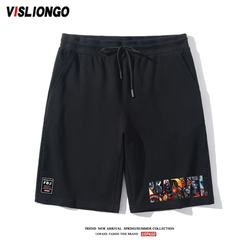 Летние шорты, спортивные штаны, коллекция 2021, большой размер