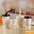 8/12/14/16A oz disposable paper cups with lids milk tea coffee paper cups custom-made printable logo