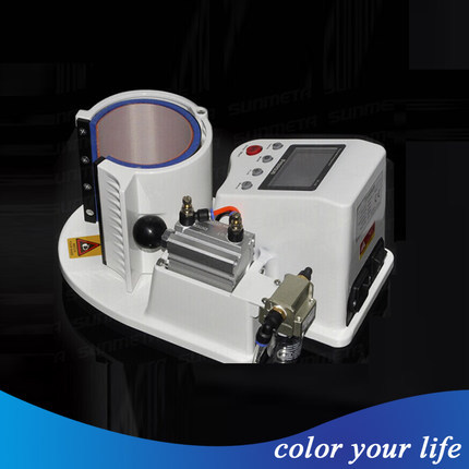 新款迷你气动烤杯机 立式马克杯烫画机 多功能热转印自动烤杯机 - 图2
