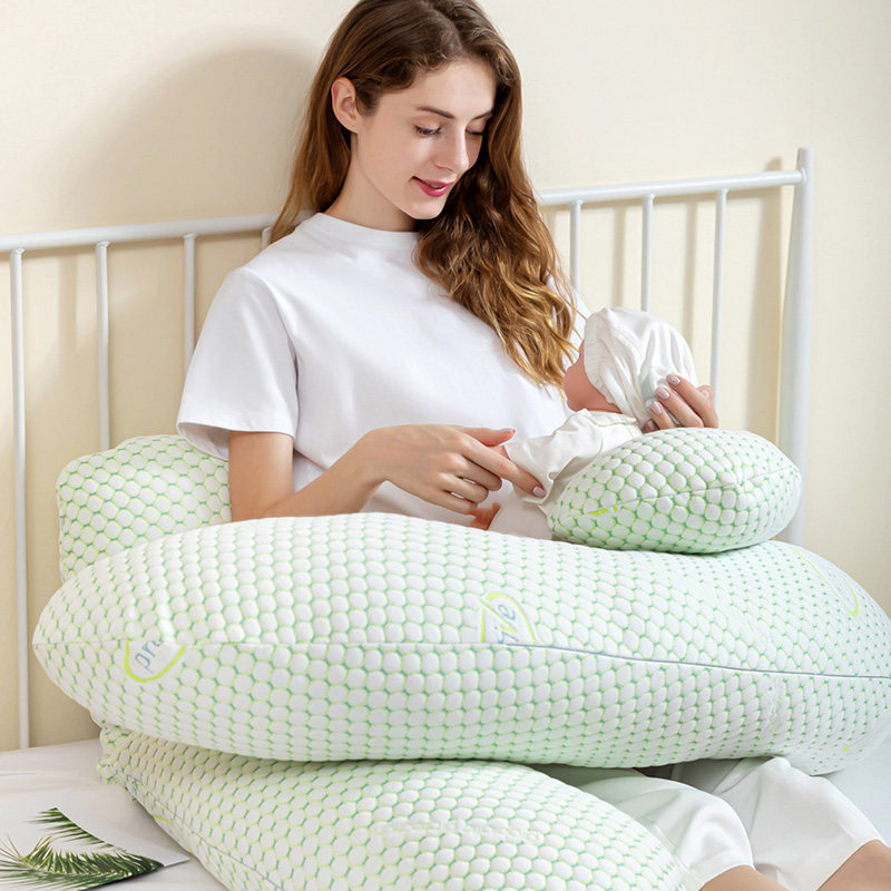 孕妇枕头护腰侧睡枕多功能孕妇靠垫 多米贝贝护腰枕