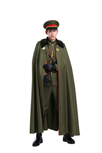 老九门少帅服军阀衣男cosplay服装民国军阀装大帅服佛爷披风斗篷 - 图3