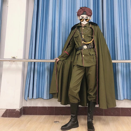 老九门少帅服军阀衣男cosplay服装民国军阀装大帅服佛爷披风斗篷 - 图1