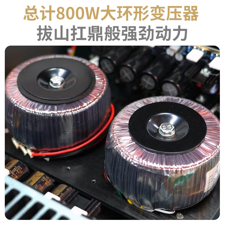 BRZHIFI-A60专业发烧级hifi功放机大功率立体声甲乙类后级东芝管 - 图2