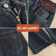 Jeans ຂາກວ້າງຂອງແມ່ຍິງ 2025 ໃຫມ່ພາກຮຽນ spring ແລະດູໃບໄມ້ລົ່ນ pants ຊື່