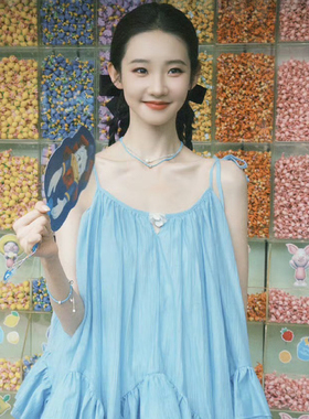 张艺凡同款彩色多巴胺项链