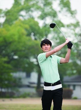日本固定女士关节透气护腰带