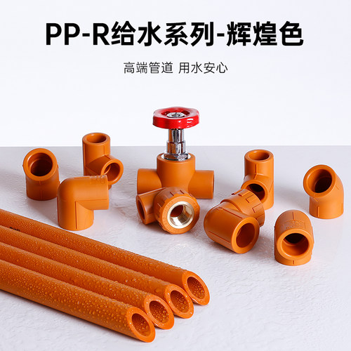 VASEN伟星管 截止阀辉煌色入户开关ppr管开关总阀门4分D20 6分D25 - 图2