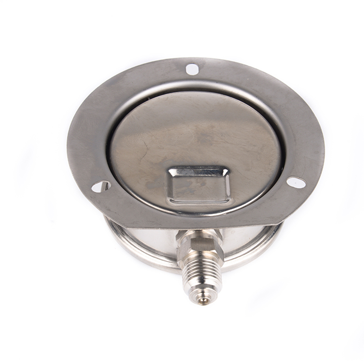 ACUTEK 径向带边船用不锈钢耐震压力表 YN60BF-T 1.6MPA  M14*1.5 - 图1