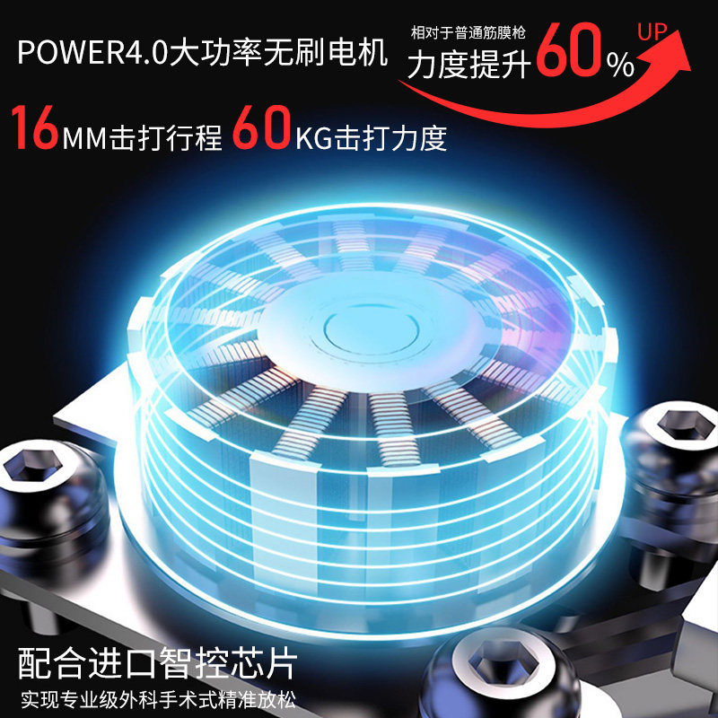 DMS筋膜枪专业级深层肌肉筋膜枪插电款肌肉按摩器高端Motorcell,淘宝优惠券,粉丝福利购,淘宝优惠卷