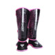 Wulong Muay Thai fighting leg guards, Sanda fighting with back shin guards, boxing thickened fighting protective gear for adults and children