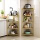 Corner triangle bathroom storage rack bathroom toilet