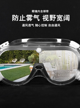 迷彩防尘帽带眼镜披肩一体大护目镜呼吸阀透气男女劳保干活晒面罩