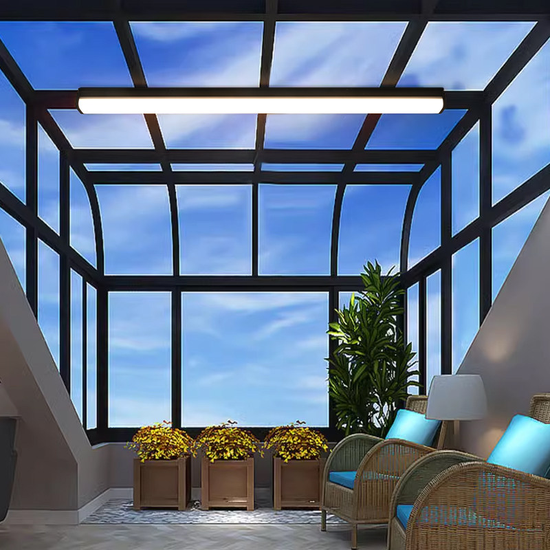 防蚊虫阳光房专用灯户外阳台过道玄关客厅雨棚长条吸顶照明灯,淘宝优惠券,粉丝福利购,淘宝优惠卷