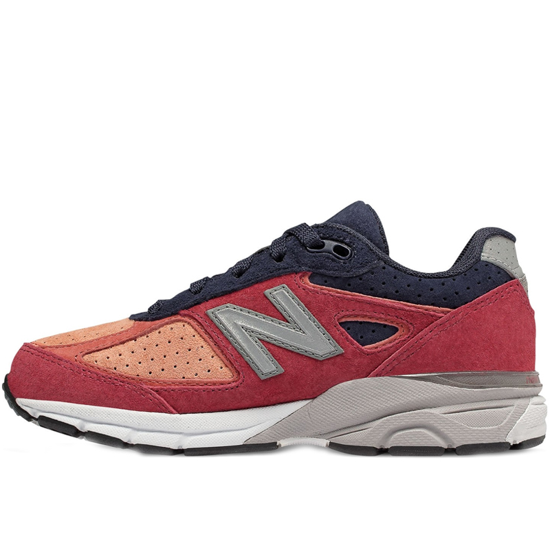 New Balance 990V4 NB990彩虹色复古跑鞋女款运动鞋KJ990P4G-O4G - 图3