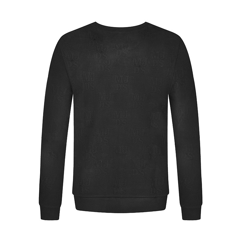 JEDOSS/爵迪斯男装秋冬专柜新款满立体凸印提花套头卫衣QN817 - 图0