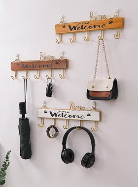 挂钩强力粘胶墙壁壁挂卫生间衣服墙上衣架厕所浴室门后免打孔粘钩