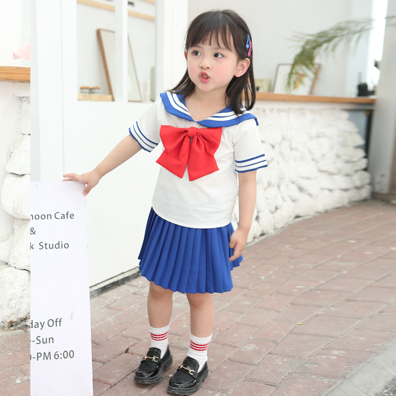 美少女战士水冰月童装幼儿园班服学院风开学季服装六一儿童演出服 - 图2