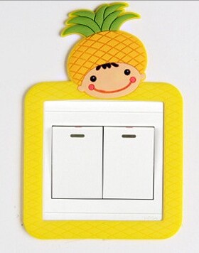 家用开关保护套夜光客厅卧室开灯