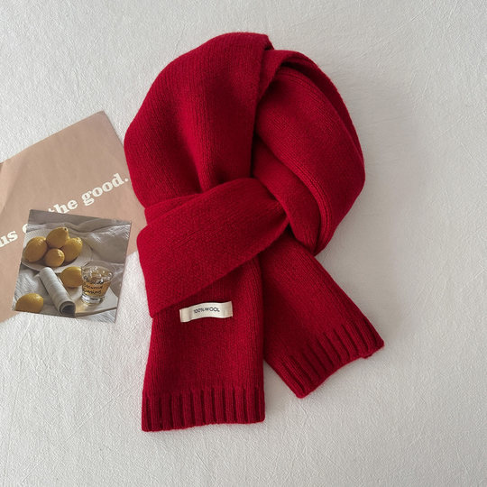 Women's scarf 2025 new winter student high-end sense