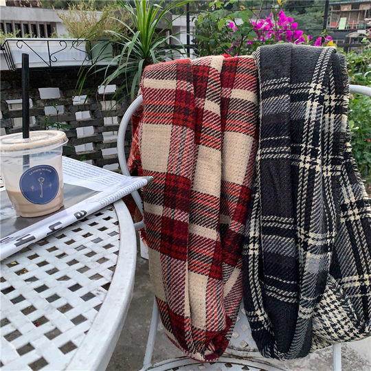 Scarf men's winter warm gift box can be used to write greeting cards