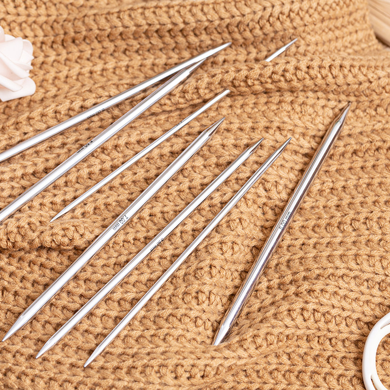 Knitpro印度进口编织针KP 20厘米短棒针NOVA铝针手工DIY毛线针_虎窝淘