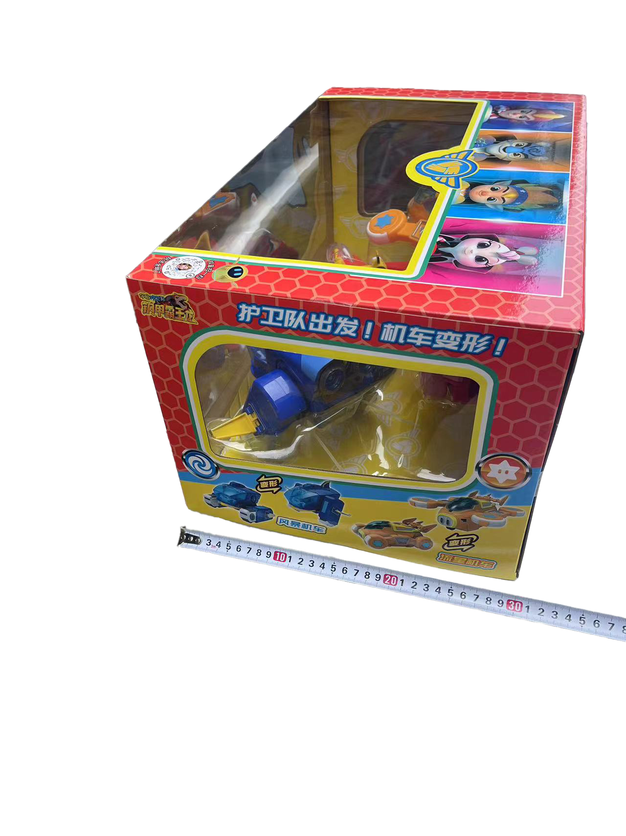 宇宙护卫队四只套装风暴机车闪电机车彩虹机车流星声光回力车 - 图3