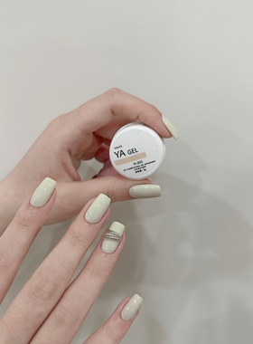 YA gel N-005 罐装甲油胶 青白色显白光疗甲油胶 5g