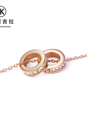 幸运吉拉luckykila镀金镶钻石