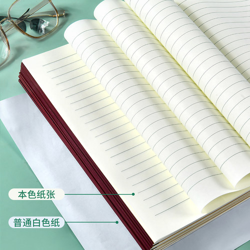 维克多利通用作业本16k侧翻加厚英语本数学本作文本3-6年级初中高年级学生通用16开胶装大本子 - 图0