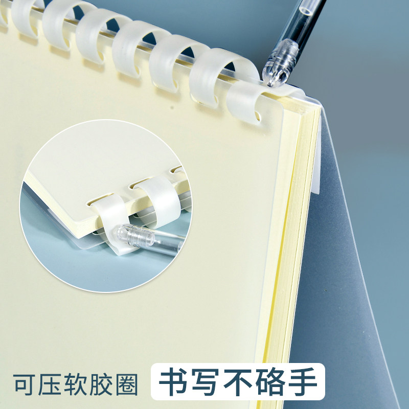 维克多利笔记本记事本线圈本活页软线圈本手账本螺旋本子不硌手胶圈笔记本学生作文本作文薄400格300格作文簿,淘宝优惠券,粉丝福利购,淘宝优惠卷