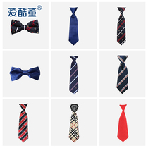 Children tie boy accessories Baby small tie Childrens suit accessories Western suit tie choral performance Out of match