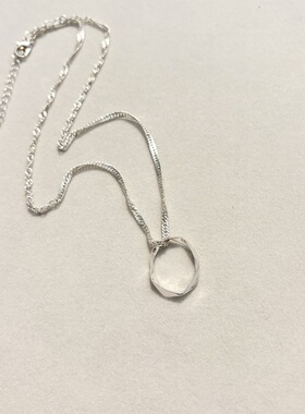 青岛外贸流行饰品欧美原单个性小众设计热卖简约抽象异形精品项链