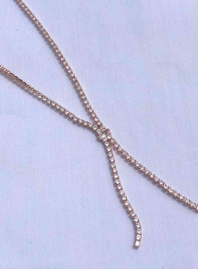 青岛外贸饰品百搭欧美原单正品质感气质新款锆石流行热卖精品项链