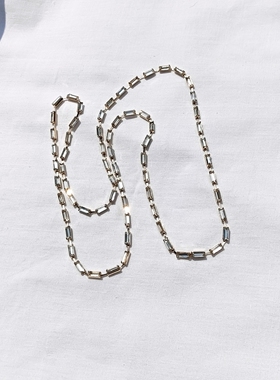 青岛外贸流行饰品欧美原单正品个性小众宝石链气质热卖铜精品项链