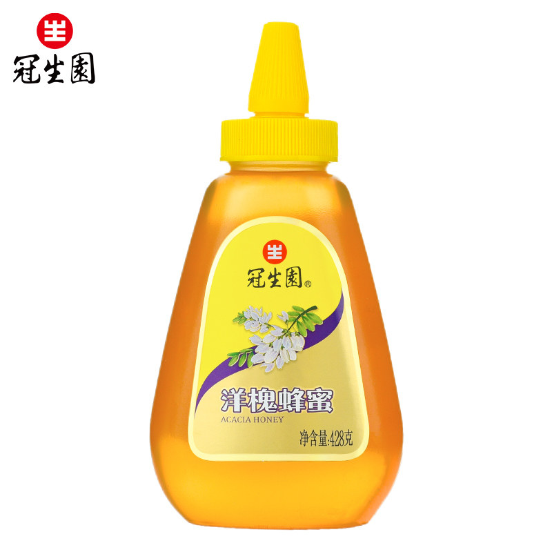 冠生园洋槐428g*3瓶量贩装包邮 冠生园食品蜂蜜