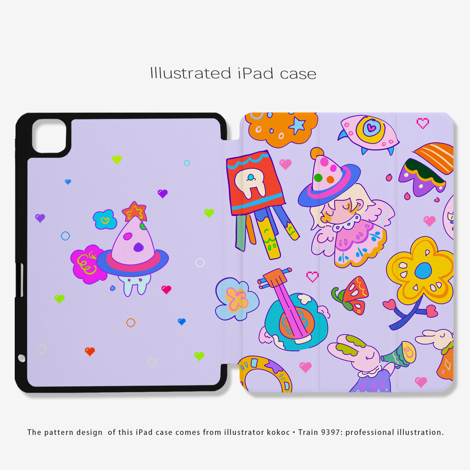 9397 KOKOC ipad平板壳适用于ipadpro2018/2020/2024 10.9 11寸12.9寸13寸黑色机壳,淘宝优惠券,粉丝福利购,淘宝优惠卷