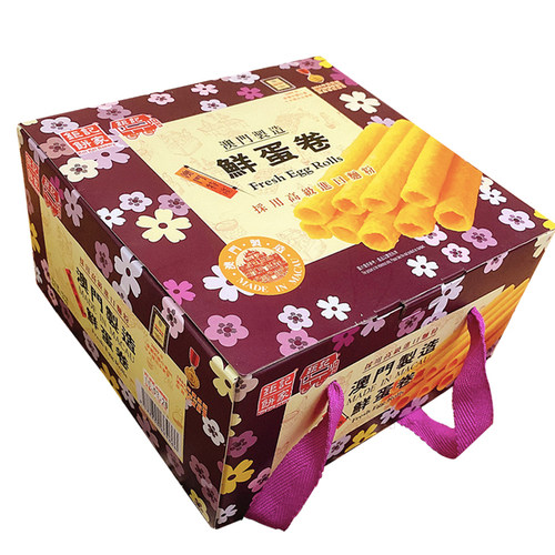 澳门特产钜记饼家手信 钜记鲜蛋卷 澳门代购姜汁蛋卷钜记手信零食 - 图3