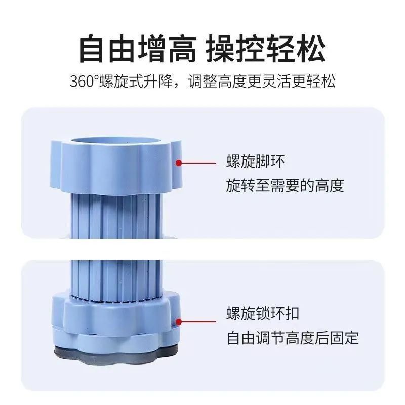 洗衣机通用脚垫减震防滑防震垫垫高增高防潮冰箱波轮滚筒静音稳固 - 图2