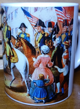 乔治华盛顿水杯子纪念品美国总统装饰品摆设摆件礼物礼品周边茶杯