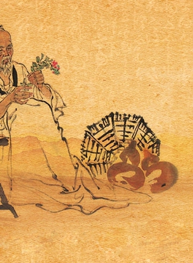 礼物摆件古代茶杯中医纪念品