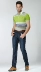 Mùa hè mới quần jeans nam cao eo thẳng ở giữa quần mỏng quần nam quần trung niên - Quần jean quần áo nam Quần jean