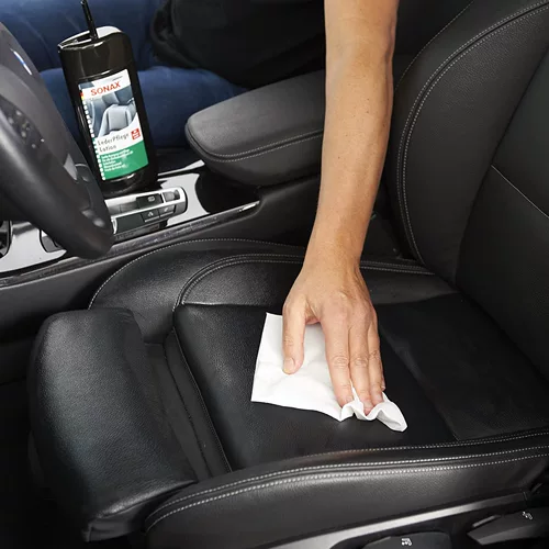 Sonax Car Leather Care Agent Interior Enteriance Cleaning Essence Secence Secent Seat Sear
