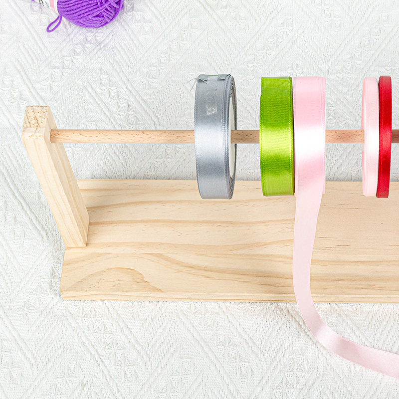 实木丝带架花店用品丝带收纳架丝带卷轴架家用DIY手工彩带收纳架,淘宝优惠券,粉丝福利购,淘宝优惠卷